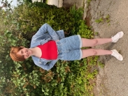 NE1 | LGred Full Length Photo